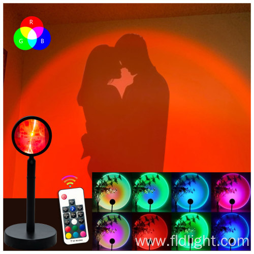 New Modern tuya RGB Floor Sunset Lamp